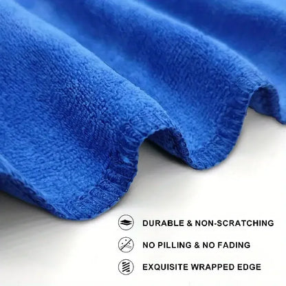 10Pcs Microfiber Towels Car Wash Drying Cloth Towel Household Cleaning Cloths Auto Detailing Polishing Cloth Home Clean Tools